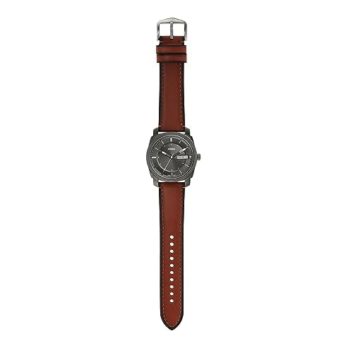 Fossil Machine Men's Watch with Stainless Steel or Leather Band, Chronograph or Analog Watch Display