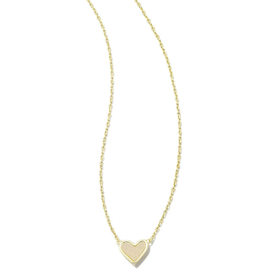 Kendra Scott Framed Ari Heart Pendant Necklace, Fashion Jewelry for Women