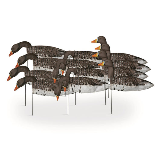 AVERY GHG 3D Head Pro-Grade Windsock Decoys - Specklebelly Goose with Painted Heads