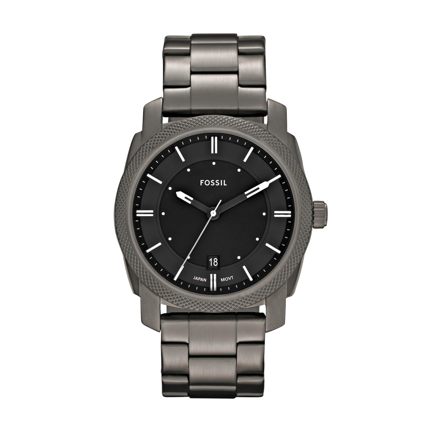 Fossil Machine Men's Watch with Stainless Steel or Leather Band, Chronograph or Analog Watch Display