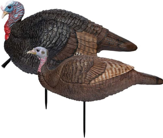 Primos Hunting Lil Gobstopper Hen and Jake Combo Decoy Light-Weight, Collapsible Hunting Decoy 69075