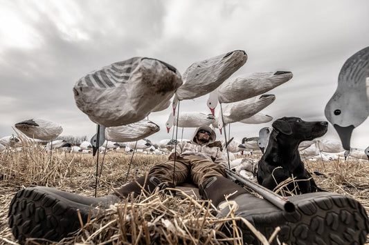 Dive Bomb Industries 1 Dozen S5 (Tall) Snow Goose Sock Decoys